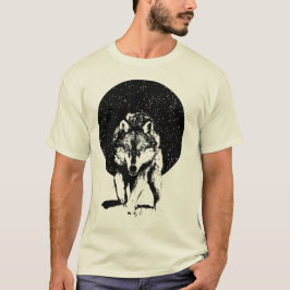Camiseta Lobo na Noite