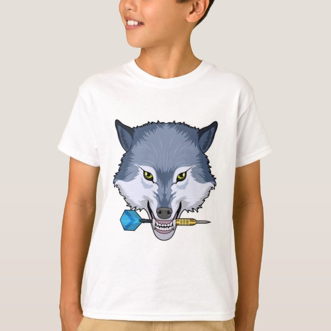 Camiseta Lobo nas Trevas com Dart (Frente)