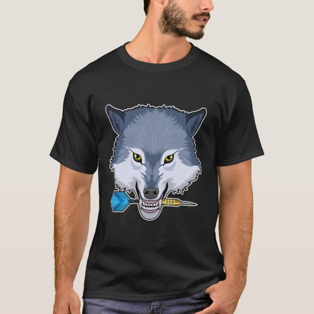 Camiseta Lobo nas Trevas com Dart (Frente)