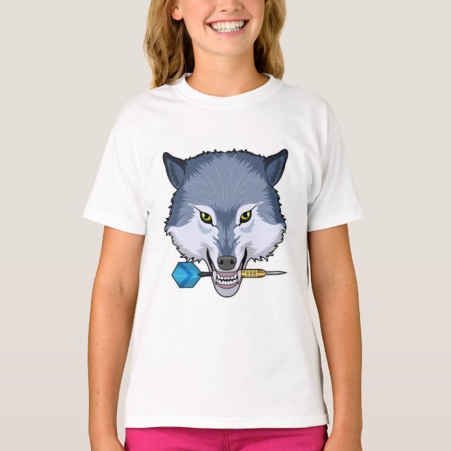 Camiseta Lobo nas Trevas com Dart (Frente)