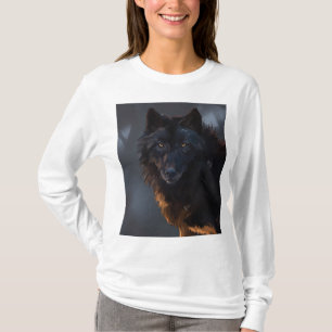 Camiseta Lobo Negro