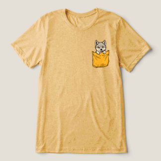Camiseta Lobo no Bolso