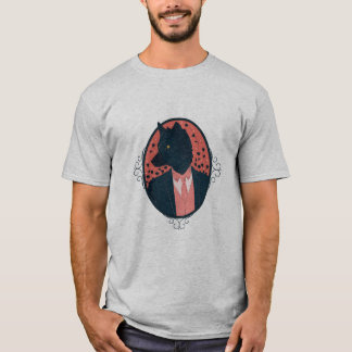 Camiseta Lobo no Vestuário Humano