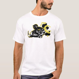 Camiseta Lobo nuvem lua