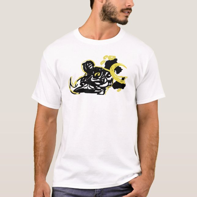 Camiseta Lobo  nuvem lua  (Frente)