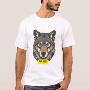 Camiseta Lobo. Pai do pacote