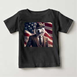Camiseta Lobo Patriótico
