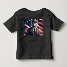 Camiseta Lobo Patriótico