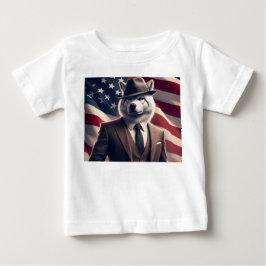 Camiseta Lobo Patriótico