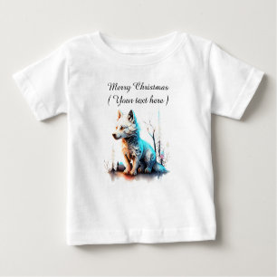 Camiseta Lobo Pequeno na Floresta
