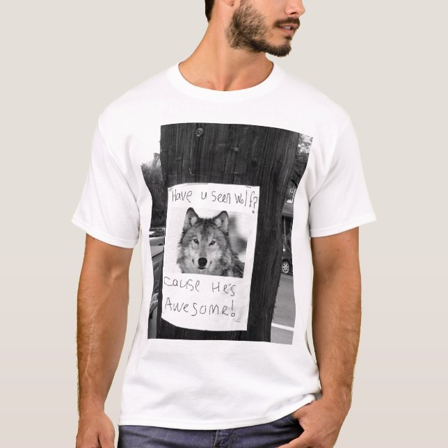 Camiseta Lobo perdido (Frente)