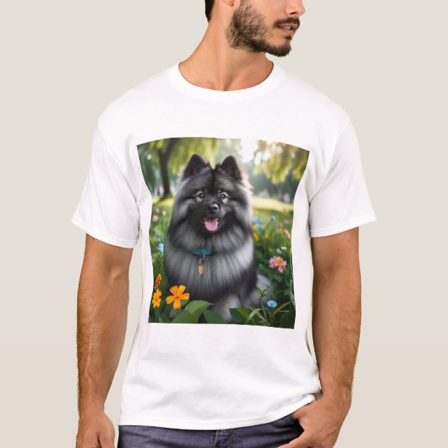 Camiseta Lobo Pomerania - Wolfspitz (Frente)