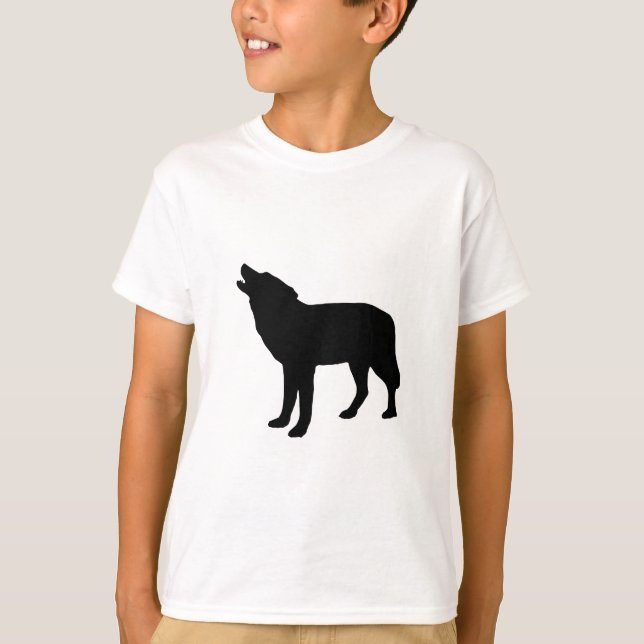 Camiseta Lobo preto (Frente)