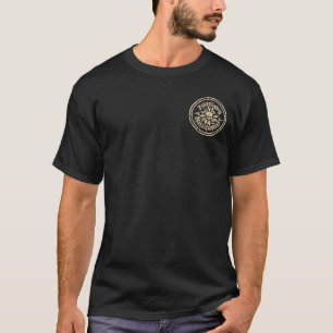 Camiseta Lobo preto de Killions Kustoms