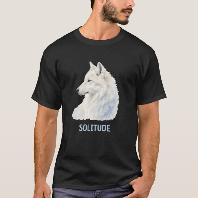 Camiseta Lobo Solidão  (Frente)