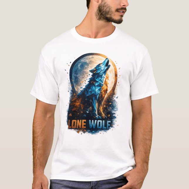 Camiseta Lobo Solitário (Frente)