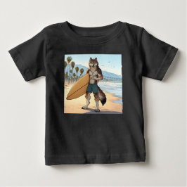 Camiseta Lobo Surfista