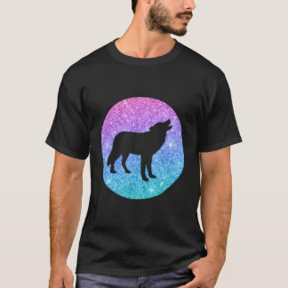 Camiseta Lobo Trendy Bonito Presente Para Mulheres E Adoles