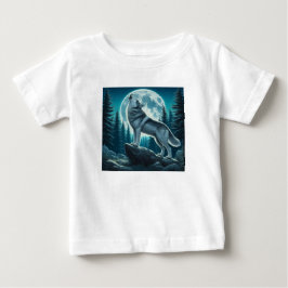 Camiseta Lobo Uivando