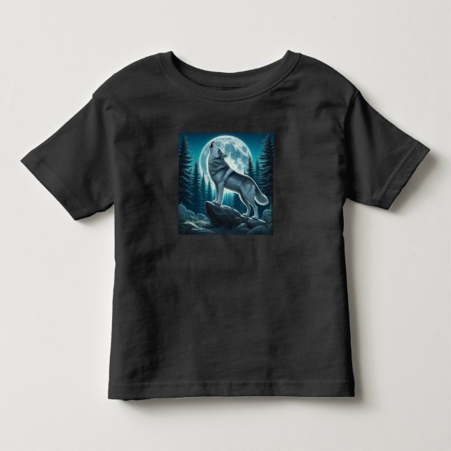 Camiseta Lobo Uivando (Frente)
