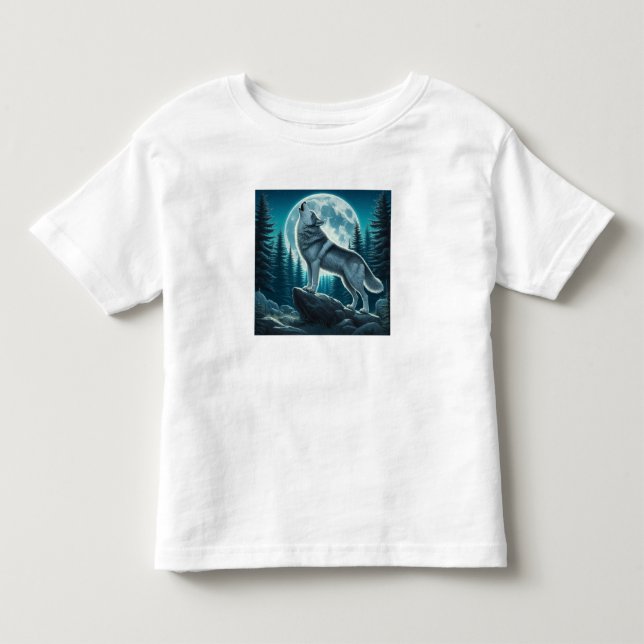 Camiseta Lobo Uivando (Frente)