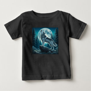Camiseta Lobo Uivando