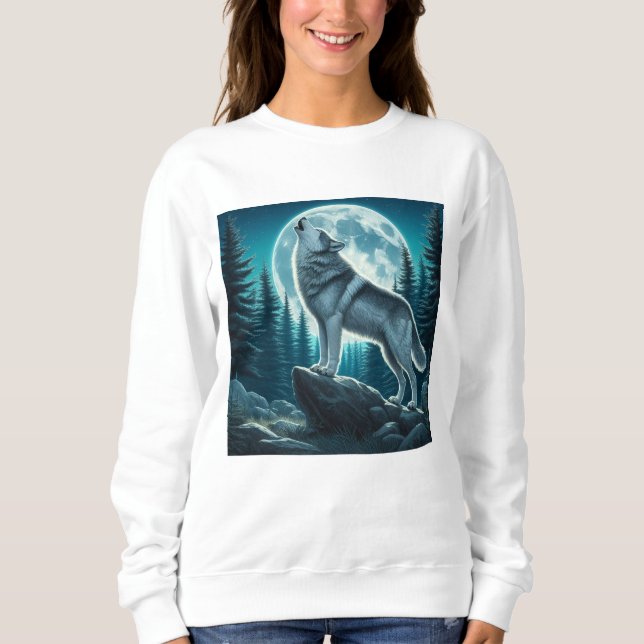 Camiseta Lobo Uivando (Frente)