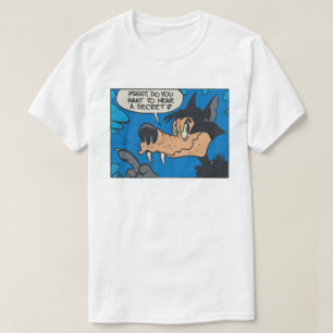 Camiseta Lobo Uivando Como Eu • Quer Saber Um Segredo? 