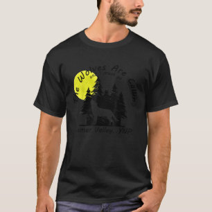 Camiseta Lobos Chamam Lamar Valley Yellowstone Legal W