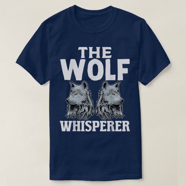 Camiseta Lobos-desordeiros do Lobo Lady Mãe Wolf Lover Girl (Frente do Design)