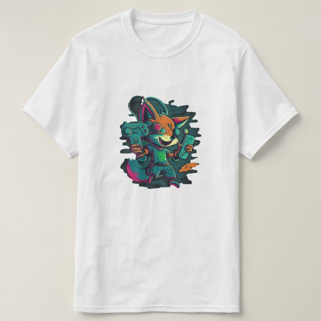 Camiseta Lobos jogam jogos (Frente do Design)