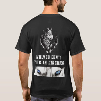 CAMISETA LOBOS NÃO TRABALHAM EM CIRCOS
