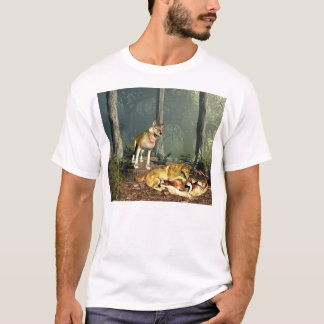 Camiseta Lobos no jogo