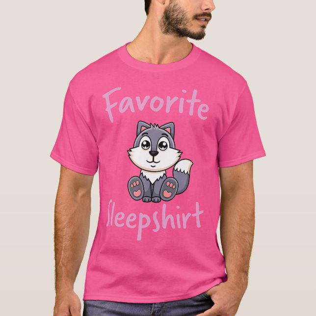 Camiseta Lobos Preguiçosos Dormem Dormindo (Frente)