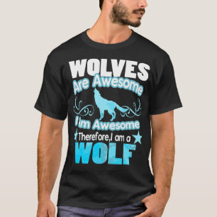 Camiseta Lobos São Incríveis Eu Sou Incrível