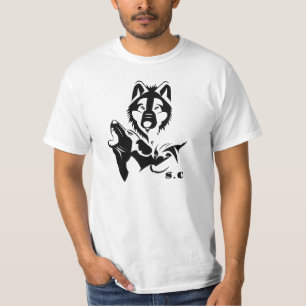Camiseta Lobos tribais