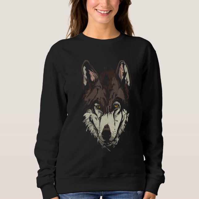 Camiseta Lobos Zoológico Cabeça de Lobo (Frente)