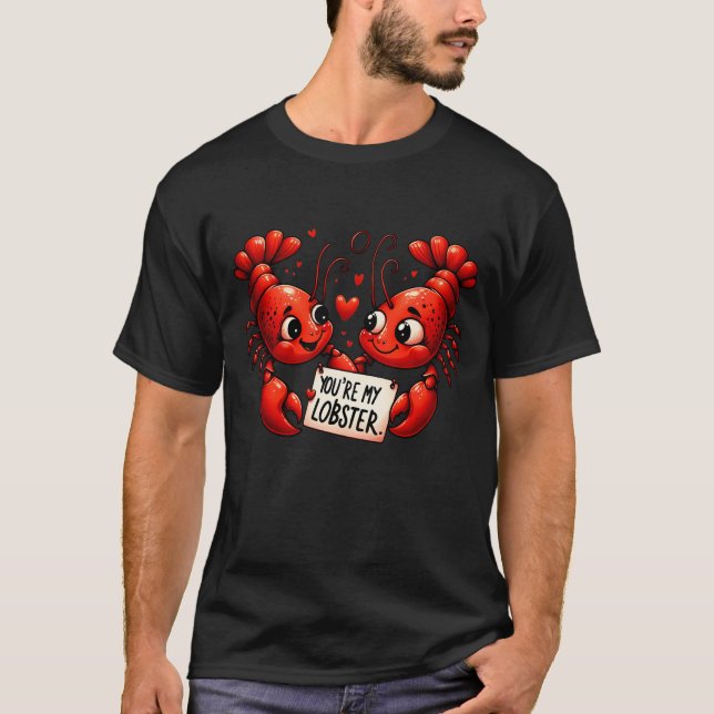 Camiseta Lobster Love Puns (Frente)
