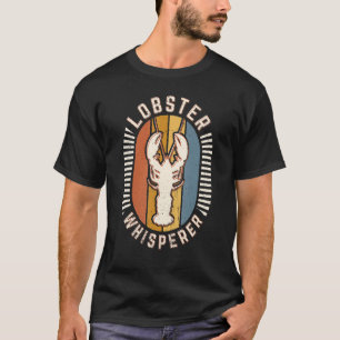 Camiseta Lobster Whisperer Vintage Retro Animal Lov