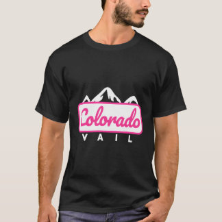 Camiseta Locais do Vail Co Colorado K Vail