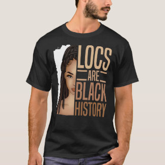 Camiseta Locais são história negra hist negro afro-american