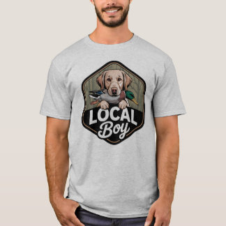 Camiseta Local Boy Hunting Dog Southern Country- Labrador