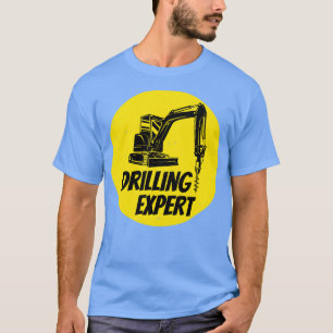 Camiseta Local de Construção da Máquina de Perfuração de Pe