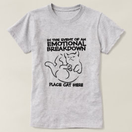 Camiseta Local de Divisão Emocional Aqui