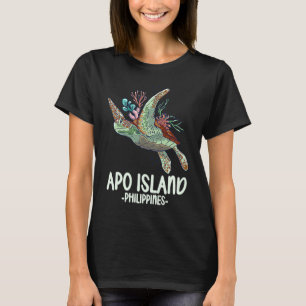 Camiseta Local de mergulho mergulhador Filipinas Ilha Apo