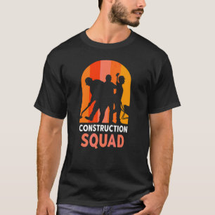 Camiseta Local do Trabalho em equipe de Trabalho Esquadrão