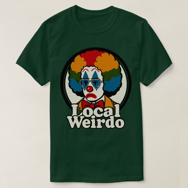 Camiseta Local Weirdo 2 (Frente do Design)