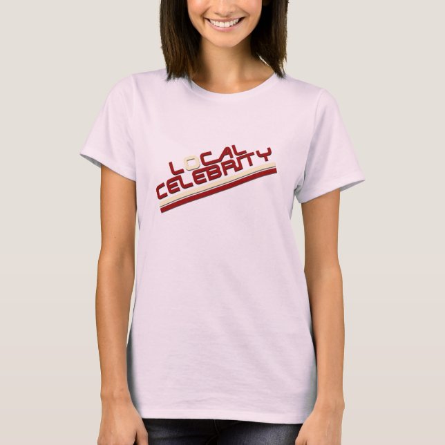 Camiseta Localcelebrityred (Frente)