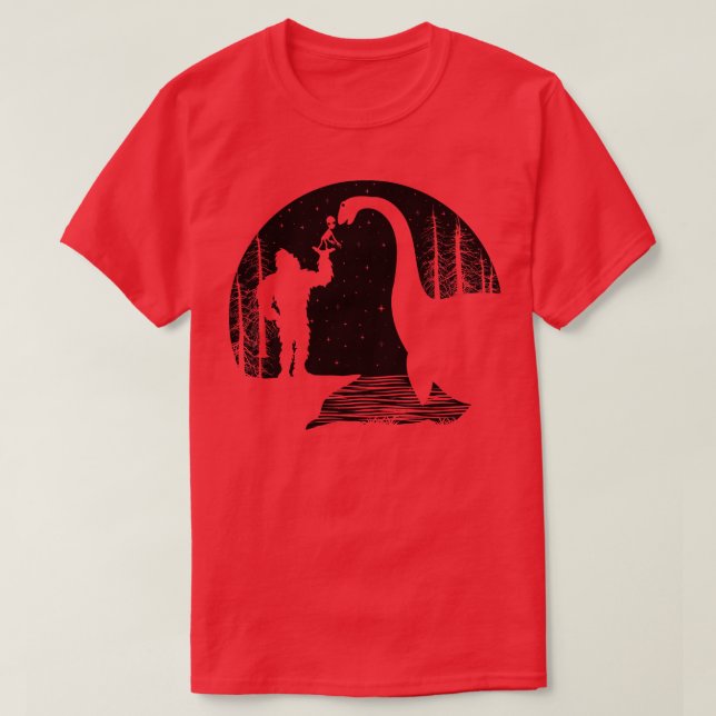 Camiseta Localidade Monstro Engraçado (Frente do Design)