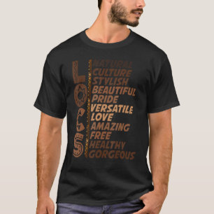 Camiseta Localiza a cultura natural Na moda Belo Orgulho Am